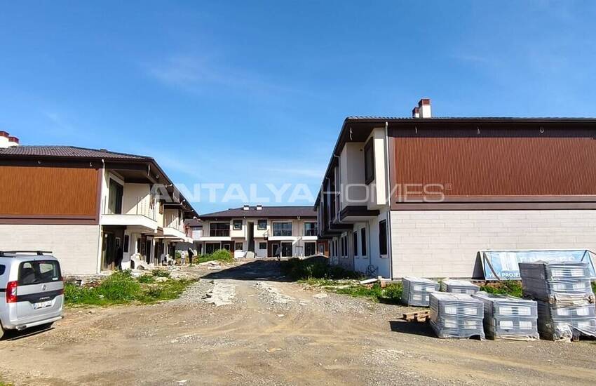 Двухквартирные дома с 4 спальнями и бассейнами в Мугла Эсентепе 28
