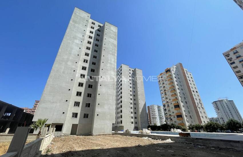 Lägenheter I Ett Komplex Med Vattenpark I Mersin Çeşmeli 35