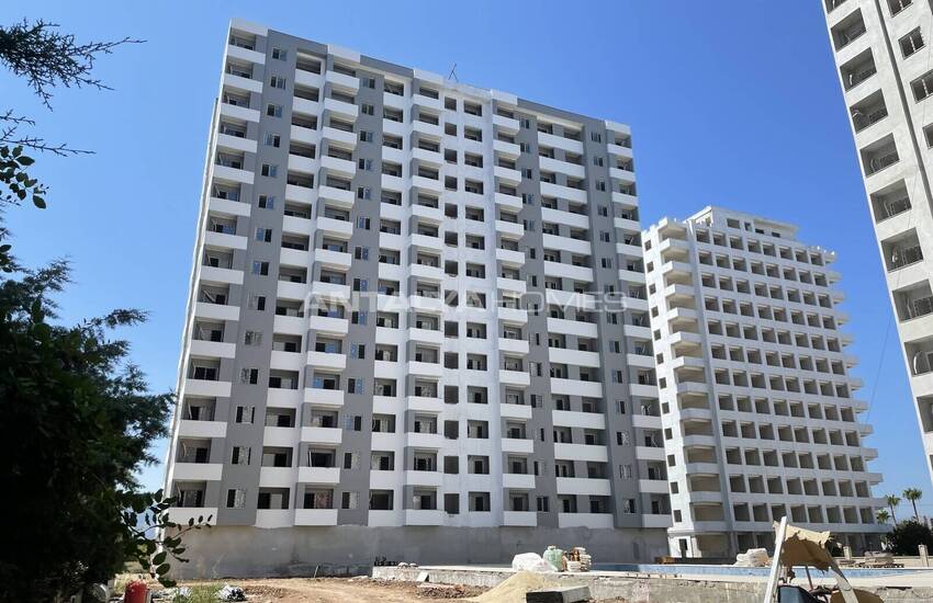 Lägenheter I Ett Komplex Med Vattenpark I Mersin Çeşmeli 30