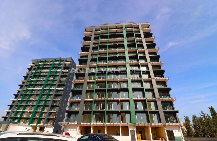 Flats Met Grote Ruimten In Mersin Met Prachtig Uitzicht 43