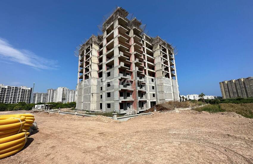 Nybyggda Lägenheter Med 1 Sovrum I Mersin Erdemli 26