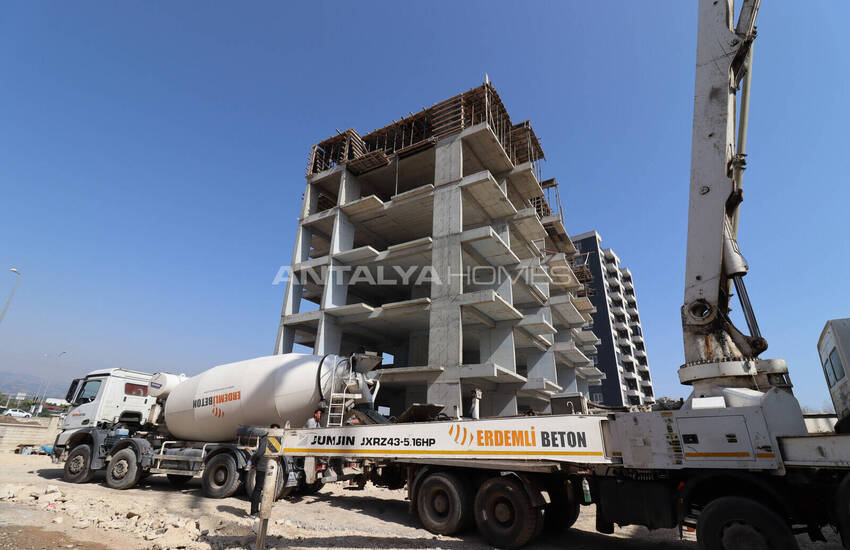 Mersin'de Sosyal Olanaklara Sahip Sitede Uygun Fiyatlı Daireler 28