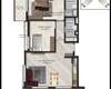 Apartments with a Communal Pool Near the Sea in Antalya Altintas 14