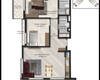 Apartments with a Communal Pool Near the Sea in Antalya Altintas 13