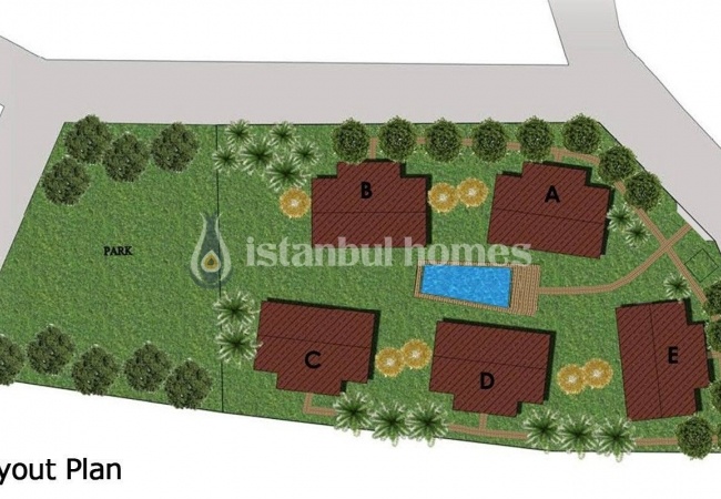 位于伊斯坦布尔 Sile 低层建筑群的自然景观公寓 13