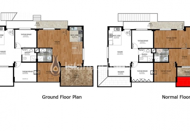 位于伊斯坦布尔 Sile 低层建筑群的自然景观公寓 16