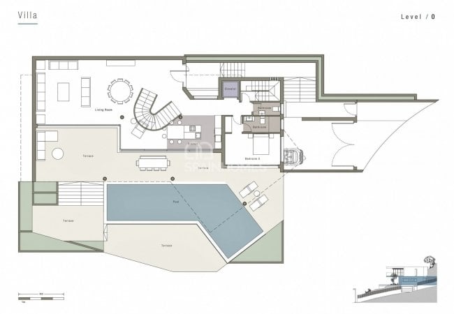 Altea Costa Blanca’da Deniz Manzaralı Lüks Villa 10