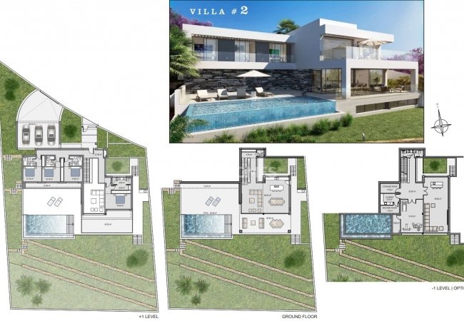 Málaga Benahavís'da Modern ve Lüks Tasarımlı Villalar 32