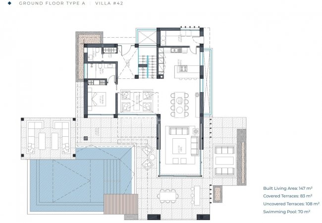 Estepona'da Güney Cepheli Çevreci Tasarıma Sahip Villalar 13