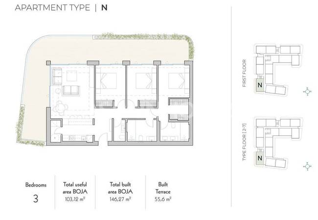Helt Nya Fastigheter I Fuengirola 100 Meter Till Stranden 41