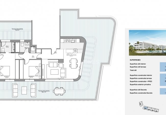 Torremolinos Málaga'da Deniz Manzaralı Modern Daireler 9