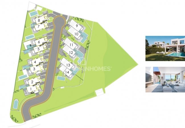 Contemporary Villas in Mijas with Sea, Golf and Mountain Views 21