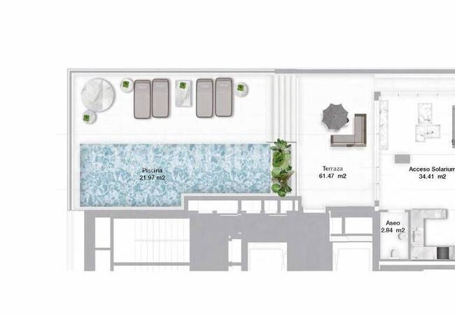 High Ceiling Apartments with Spacious Terraces in Malaga City 36