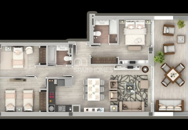Well-situated Modern Apartments with Sea Views in Estepona 9