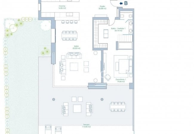 Estepona'da Avantajlı Konumda Deniz Manzaralı Lüks Daire 34