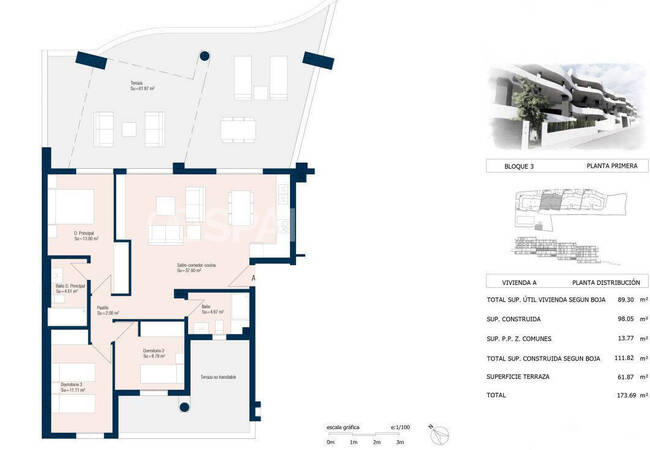 Torremolinos'ta Geniş Teraslı Merkezi Daireler 8