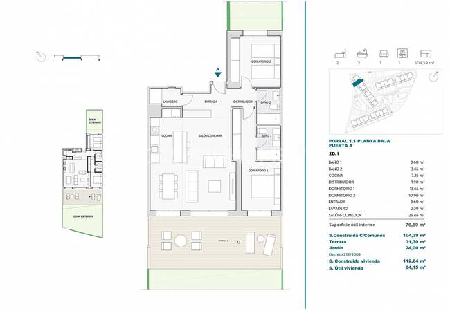 Casares Sahil Şeridinde İyi Konumda Modern Daireler 10