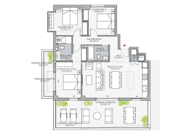 Rincón De La Victoria'da Modern ve Kapsamlı Projede Daireler 21