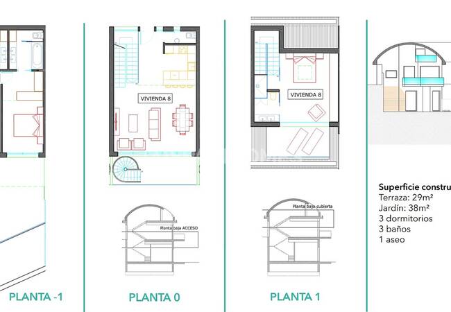 Maisons De Ville Triplex Près De La Plage À Fuengirola 8