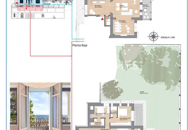 Maison En Duplex Dans Une Villa Du 20ème Siècle À Malaga 21