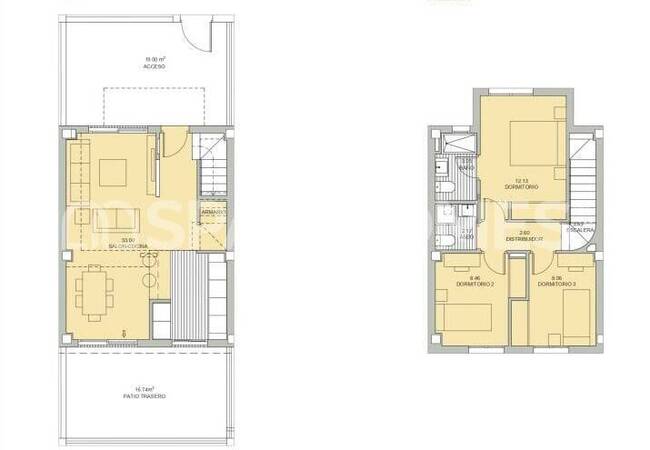Malaga Campanillas'ta Özel Bahçeli Şık Evler 9