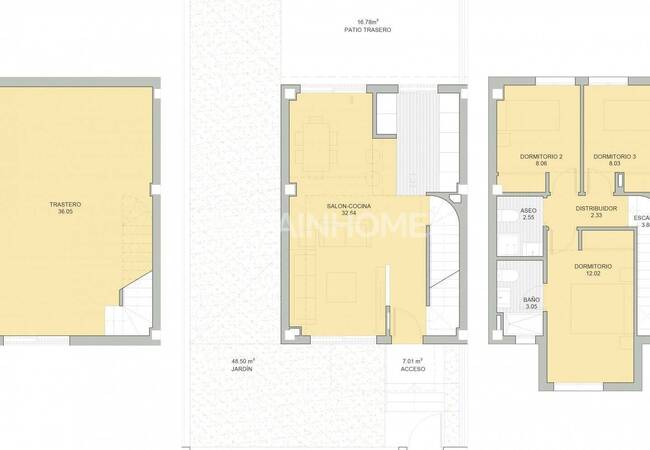 Malaga Campanillas'ta Özel Bahçeli Şık Evler 10