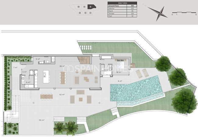 Villas with Stunning Sea Views and Infinity Pools in Benahavis 9