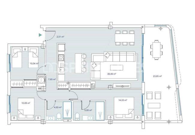 Apartments with Nature and City Views in Benalmadena 16