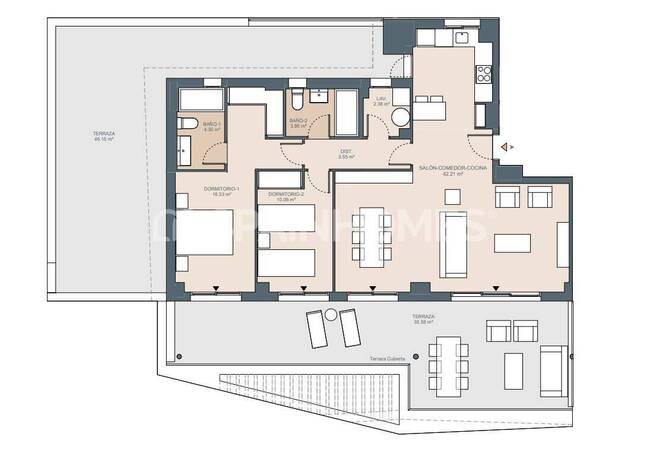 Properties with Sea and Nature View in Rincon De La Victoria 16