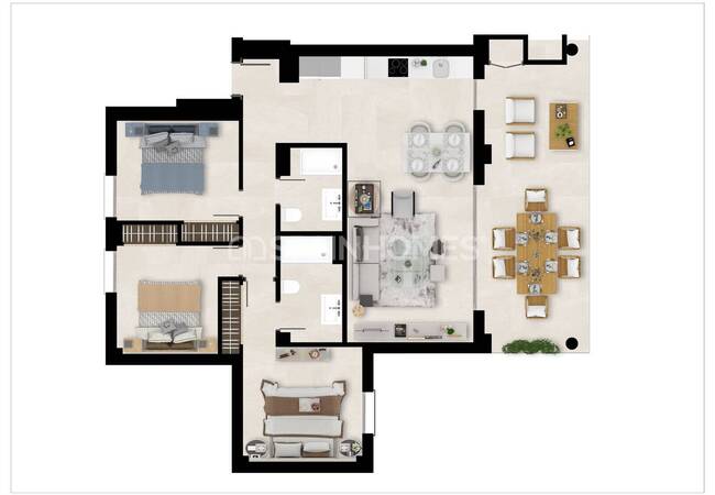 Große Terrassen Wohnungen Im Golf Resort In Mijas 24