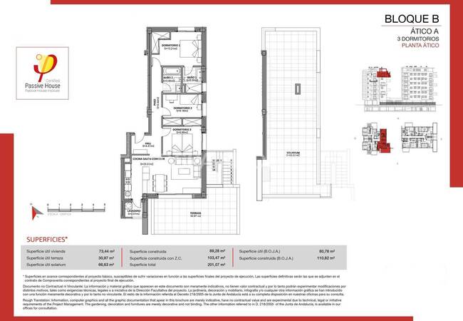 Málaga'da Avantajlı Konumda Teraslı Çatı Katı Daire 8