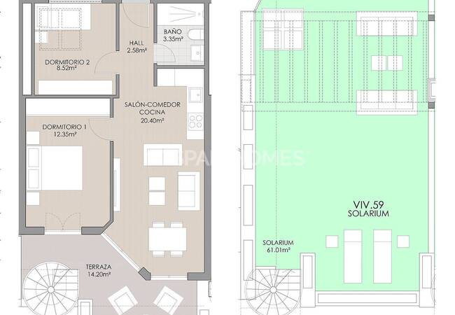 Rincon De La Victoria'da Sahile Yakın Deniz Manzaralı Daireler 26