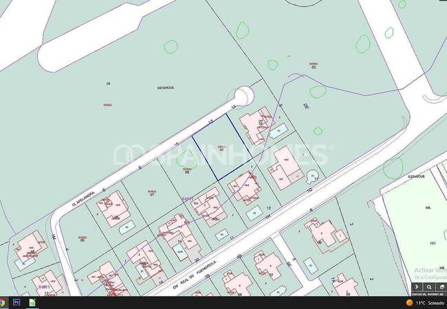 Benalmádena'da Villa İnşasına Uygun Deniz Manzaralı Arsa 11