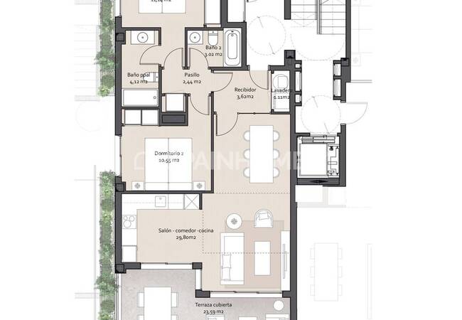 Benalmádena'da Lüks Konut Projesinde Modern Daireler 7