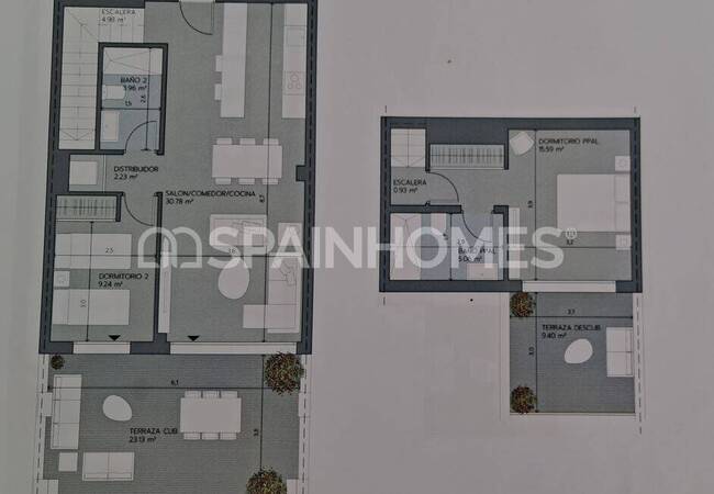 Benalmádena'da Deniz Manzaralı Sitede İyi Konumlu Daireler 11