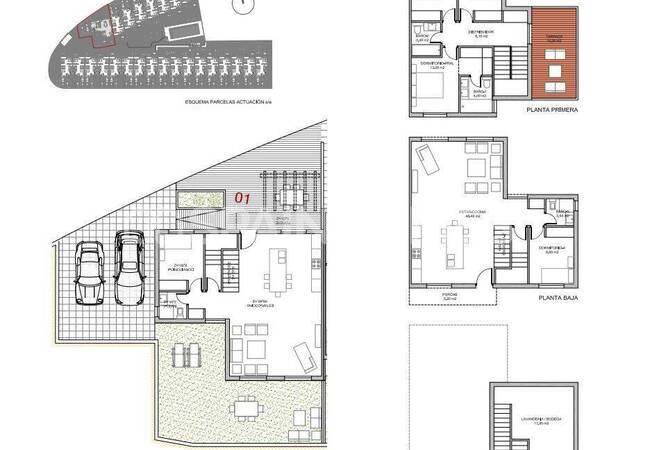 New Townhouses and Semi-detached Houses in Malaga 12