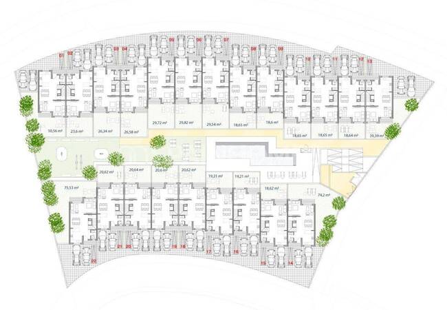 New Townhouses and Semi-detached Houses in Malaga 10
