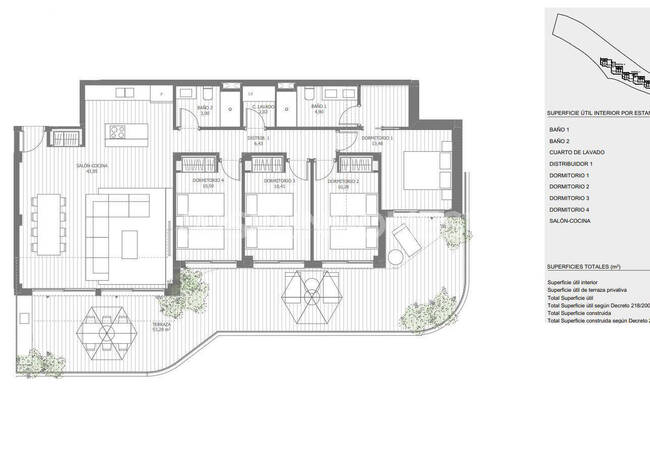 Malaga’da Muhteşem Deniz Manzaralı Şık Tasarımlı Daireler 21