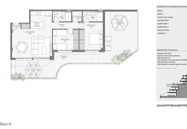 Malaga’da Muhteşem Deniz Manzaralı Şık Tasarımlı Daireler 16