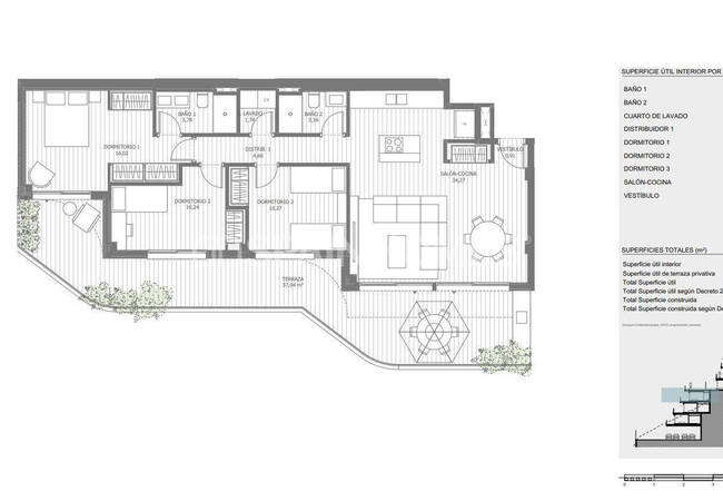 Malaga’da Muhteşem Deniz Manzaralı Şık Tasarımlı Daireler 17