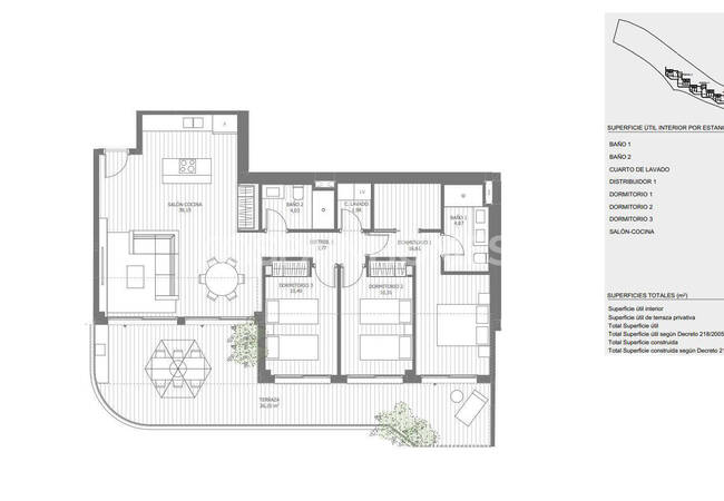 Malaga’da Muhteşem Deniz Manzaralı Şık Tasarımlı Daireler 18