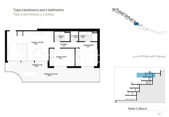 Malaga’da Muhteşem Deniz Manzaralı Şık Tasarımlı Daireler 13