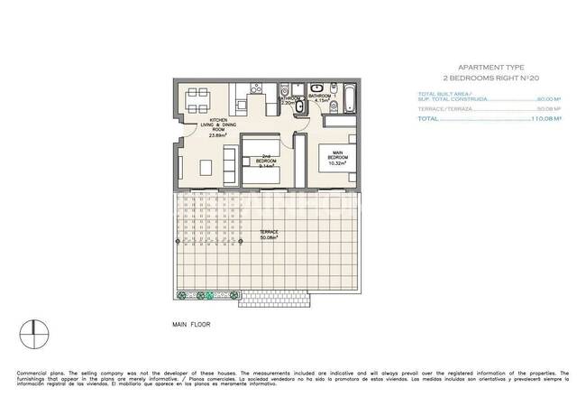 Málaga Estepona'da Geniş Teraslı Açık Plan Daireler 9