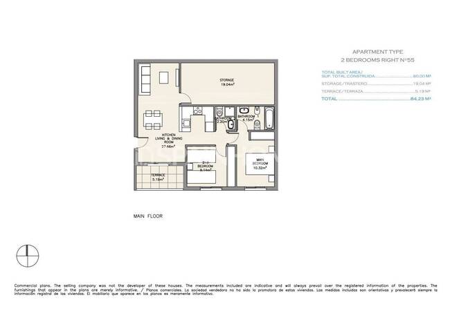 Málaga Estepona'da Geniş Teraslı Açık Plan Daireler 12
