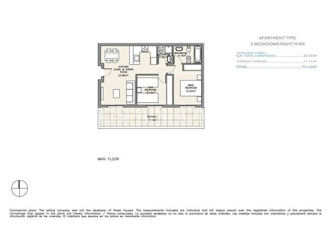 Málaga Estepona'da Geniş Teraslı Açık Plan Daireler 15