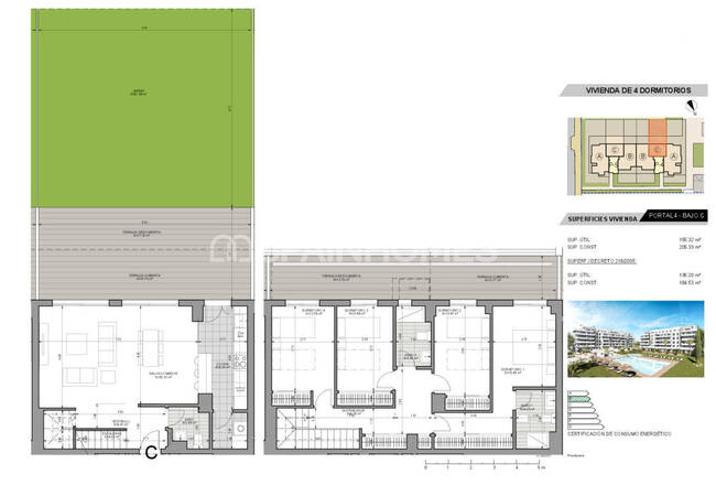 Málaga Torremolinos'ta Sahile Yürüme Mesafesinde Daireler 18