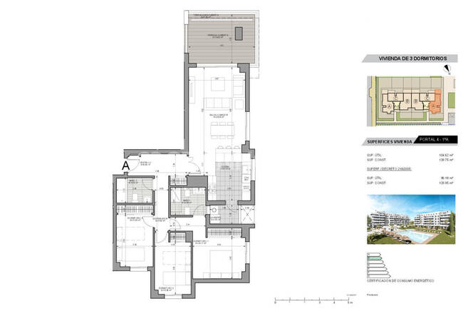 Málaga Torremolinos'ta Sahile Yürüme Mesafesinde Daireler 19