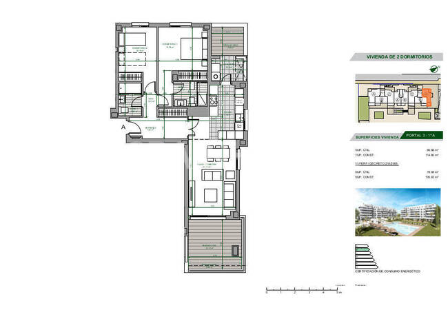 Málaga Torremolinos'ta Sahile Yürüme Mesafesinde Daireler 15