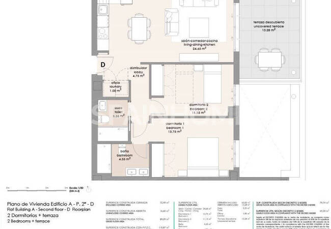 Недвижимость с открытой планировкой и видом на море в Малаге 12