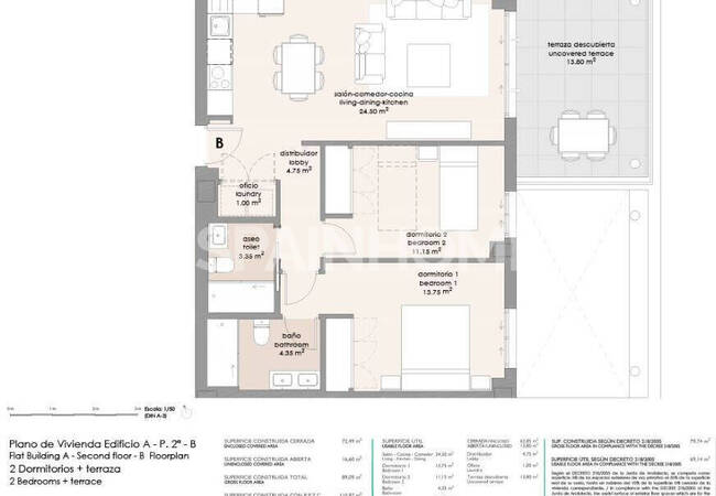 Недвижимость с открытой планировкой и видом на море в Малаге 13